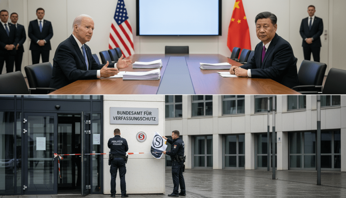 US-China summit concludes with little substance as German Verfassungsschutz stops monitoring Scientology