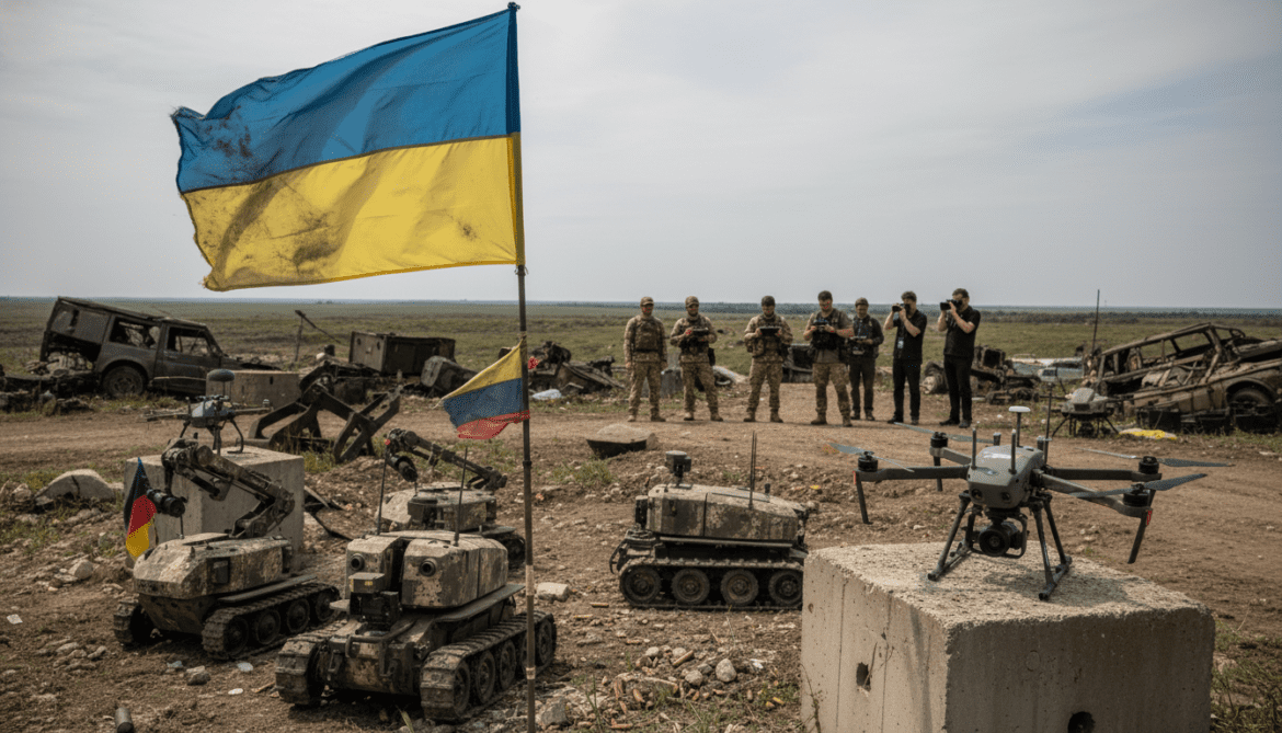 Ukraine Announces First Battlefield Seizure Carried Out Solely by Unmanned Systems