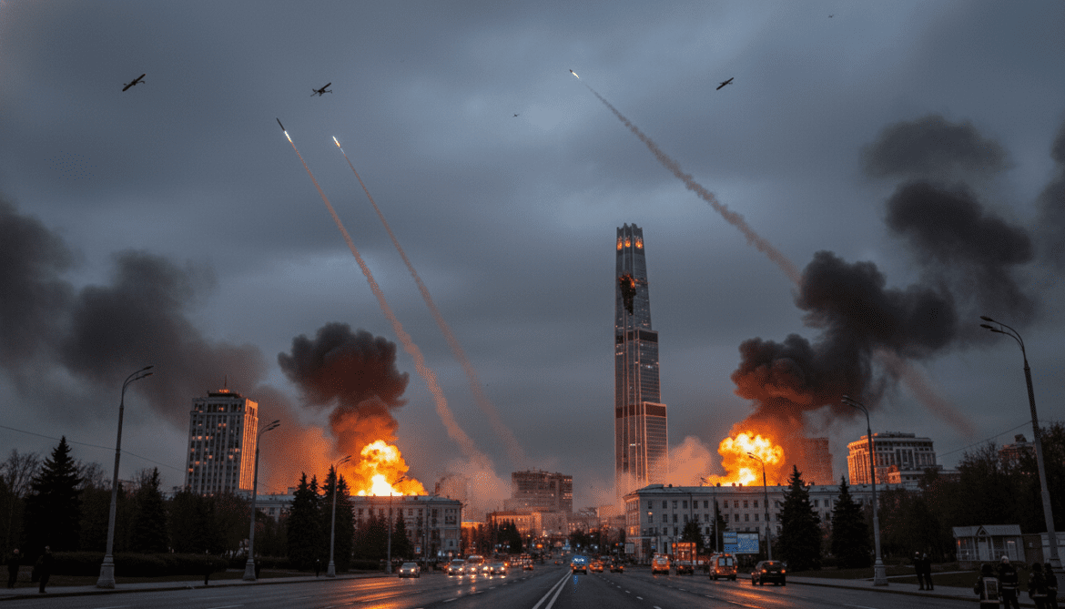 Ukraine strikes in Russia with drones and missiles despite Putin ceasefire