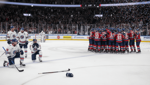 Eisbären Berlin squandered match point as Adler Mannheim won in double overtime