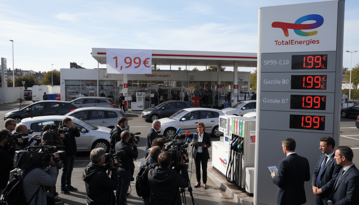 Total extends gasoline cap in France to €1.99 per liter amid record profits