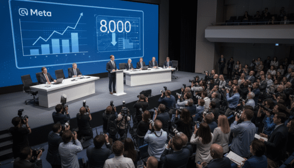 Meta announces 8,000 job cuts as AI efficiency fuels record investment plans