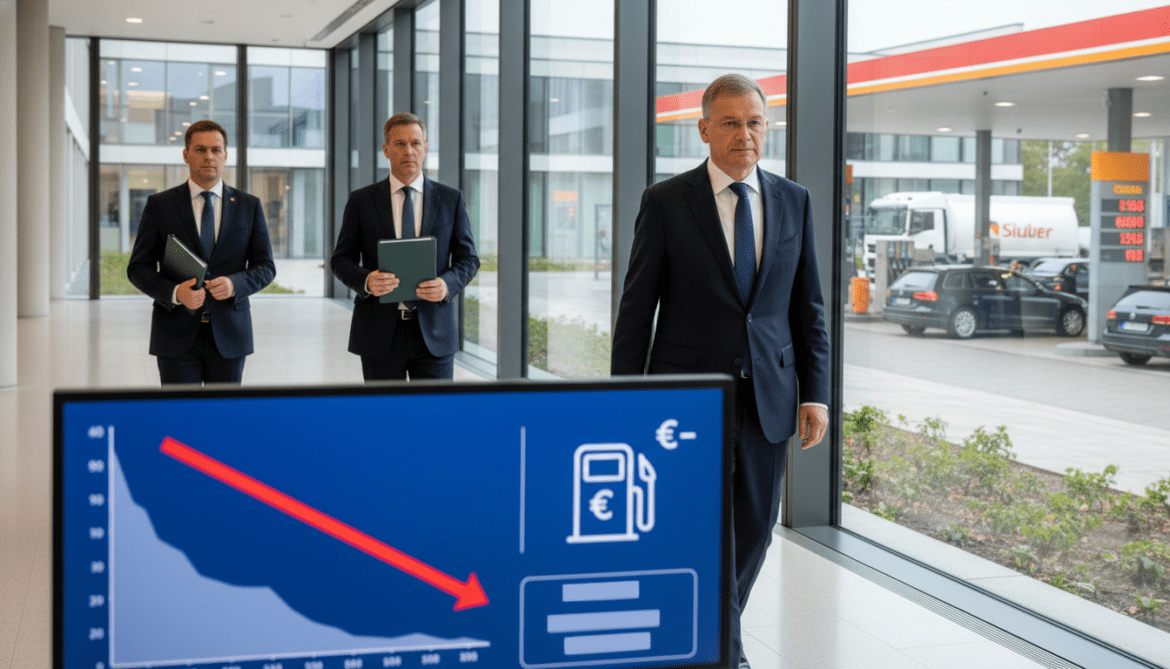 Germany's Tank Rebate Takes Effect as Fuel Prices Fall Partially
