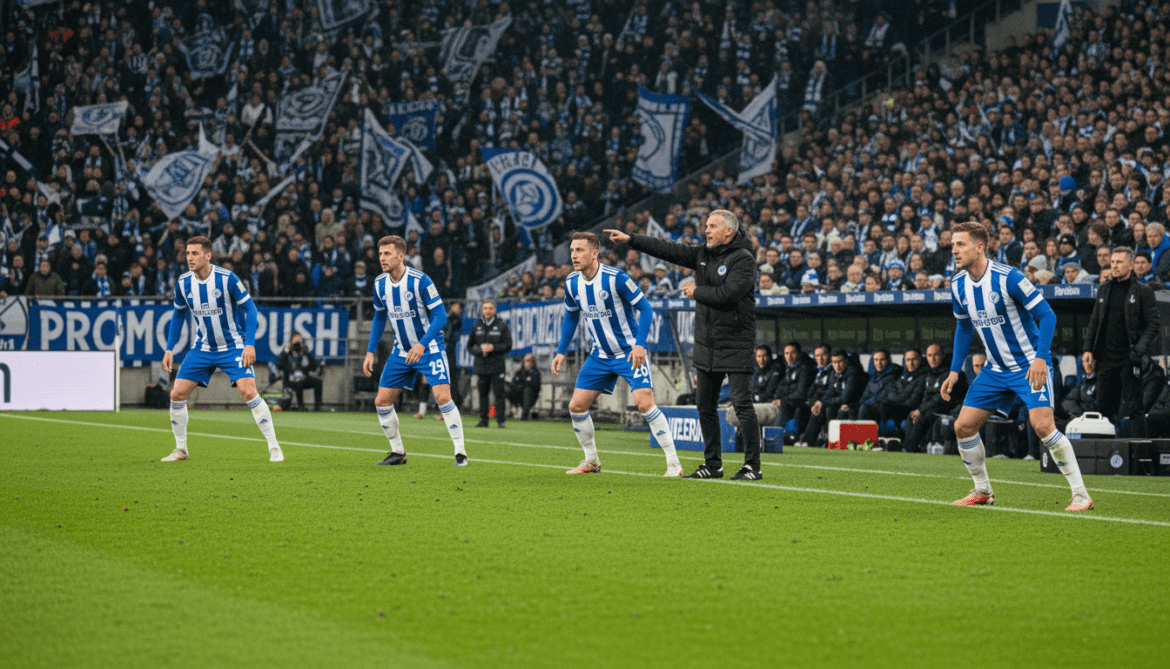 Schalke adopts four-man defense as Muslic's overhaul fuels promotion push