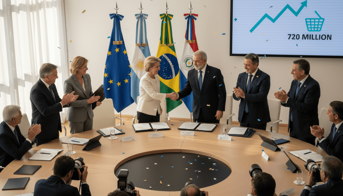 EU-Mercosur trade pact enters into force, creates 720 million consumer market