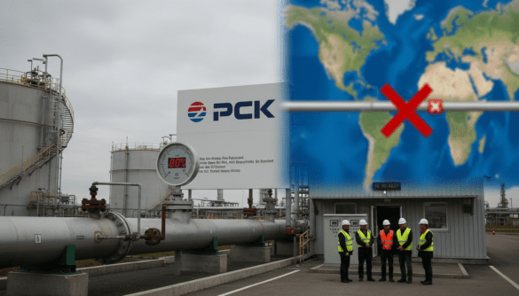 PCK refinery cuts output to 80 percent after Russia stops Kazakh crude