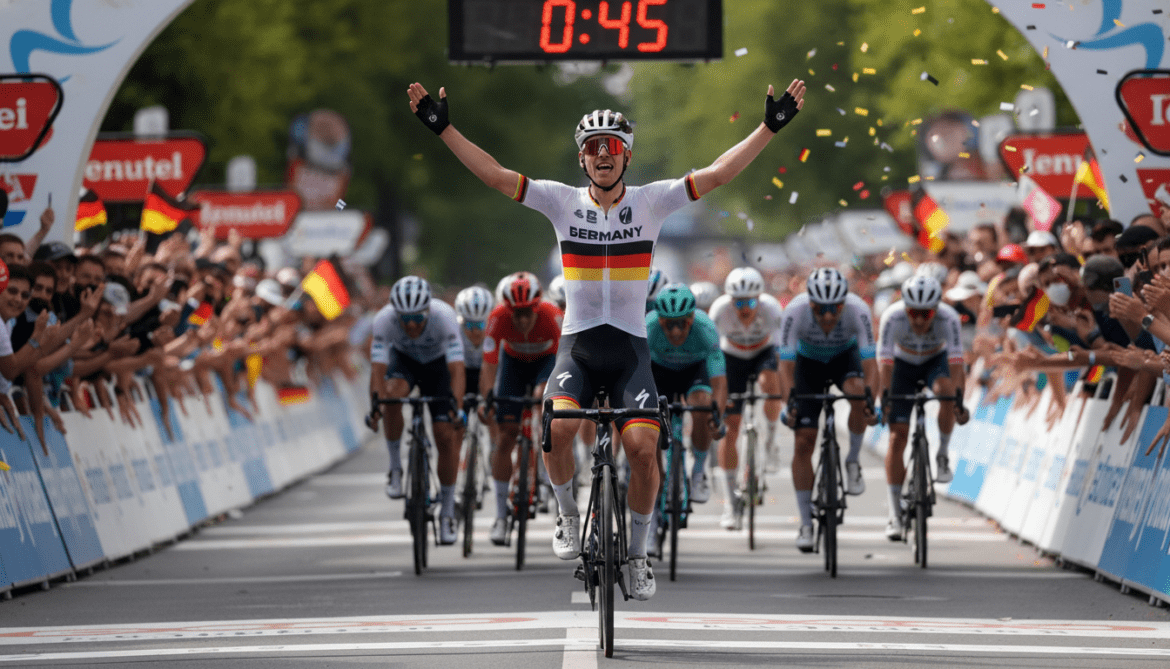 Georg Zimmermann wins Eschborn-Frankfurt classic in German champion jersey