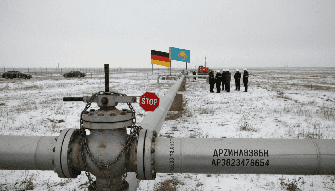 Druschba Pipeline Disruption Halts Kazakh Oil Transit to Germany