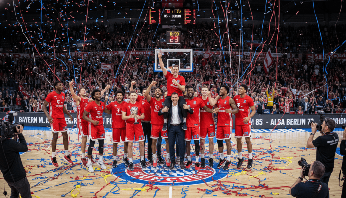 Bayern Munich clinches BBL regular-season title with 85-79 win over Alba Berlin