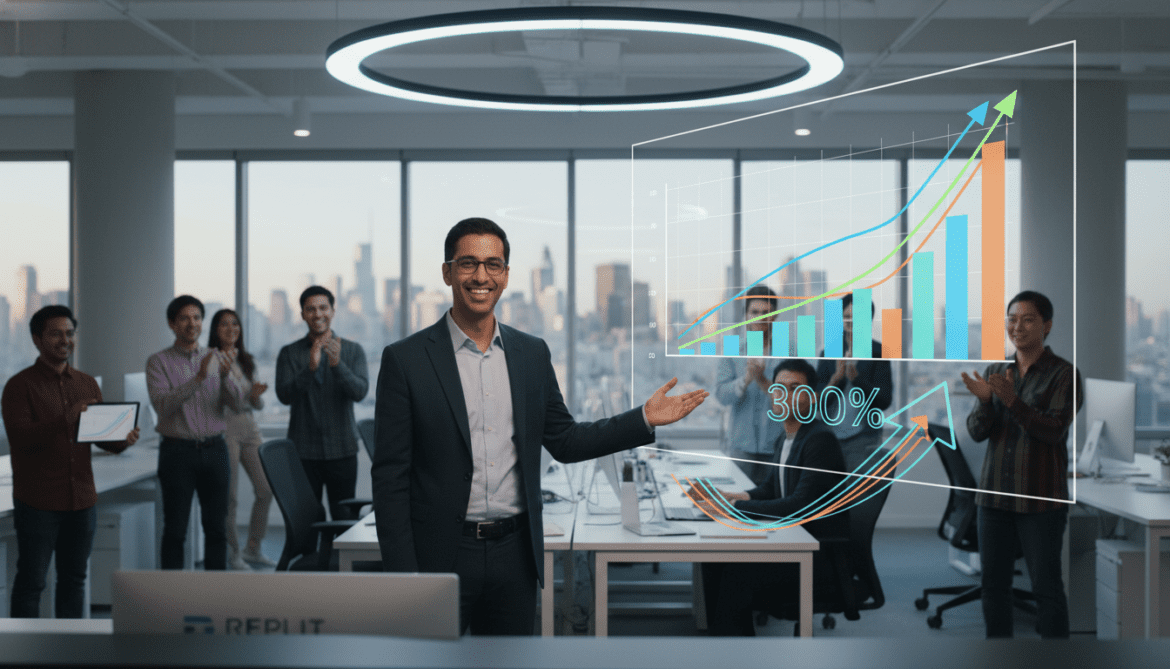 Replit tracks toward billion-dollar run rate with 300% net retention