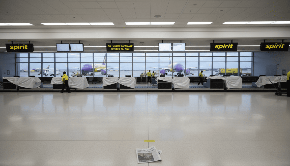 Spirit Airlines halts operations after 34 years amid soaring jet fuel prices