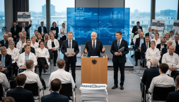 German government moves to cap specialist doctors' budgets despite 50,000 practices