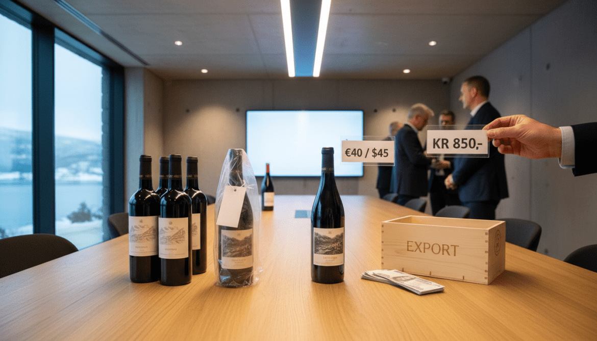 Norway Wine Prices Reveal Paradox as Premium Bottles Sell Cheaper Abroad