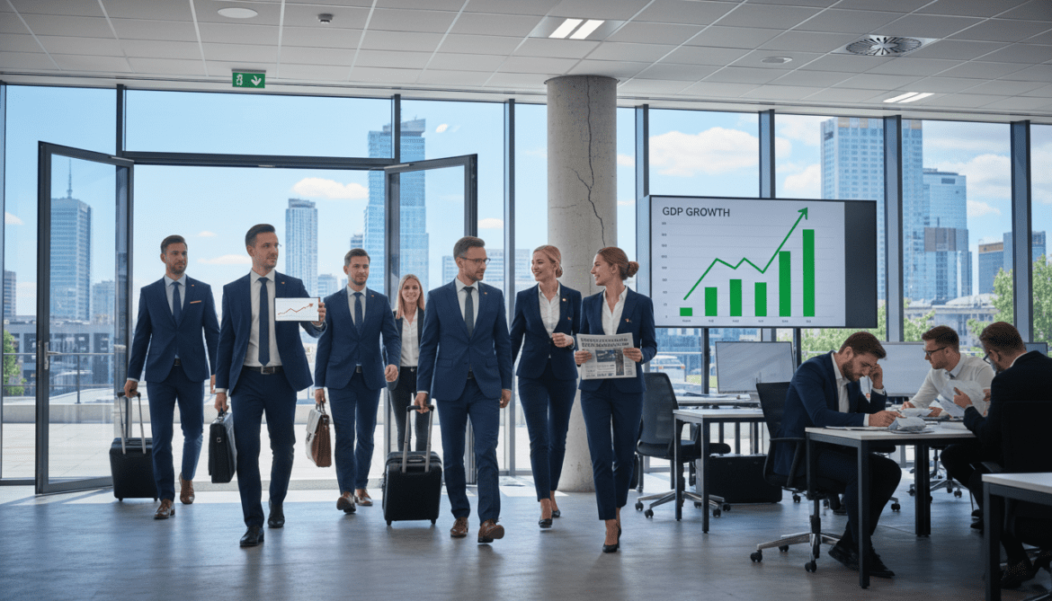 German investors flock to Poland as booming economy masks deep imbalances