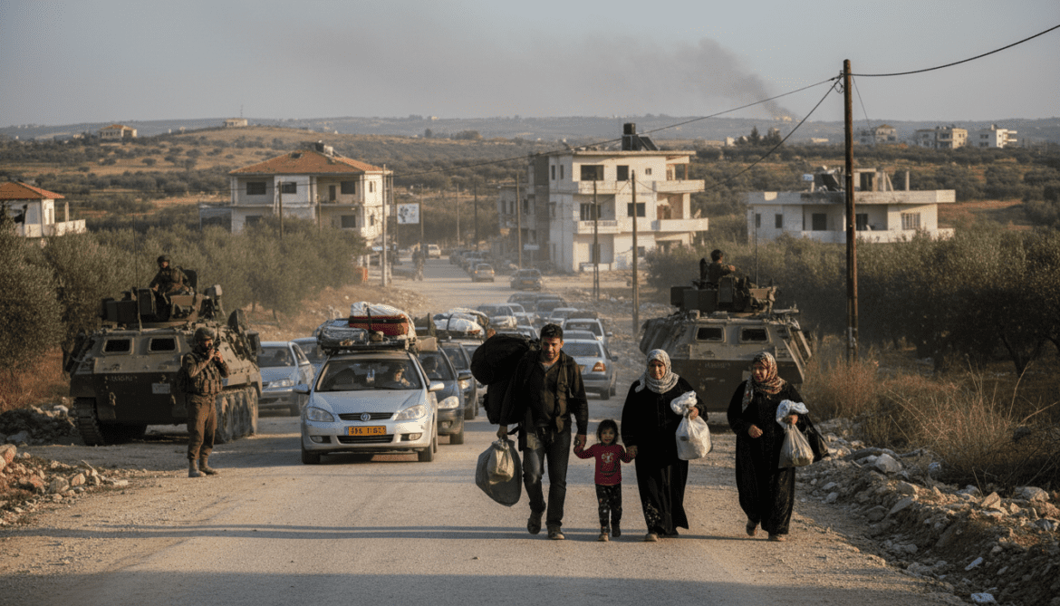 Israel orders evacuation of southern Lebanon towns north of Litani amid ceasefire