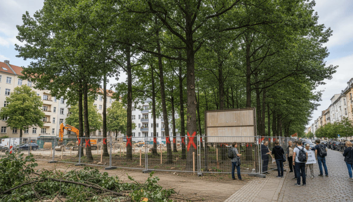 Ilse-Kiez plan to add 200 new homes threatens 80 mature trees