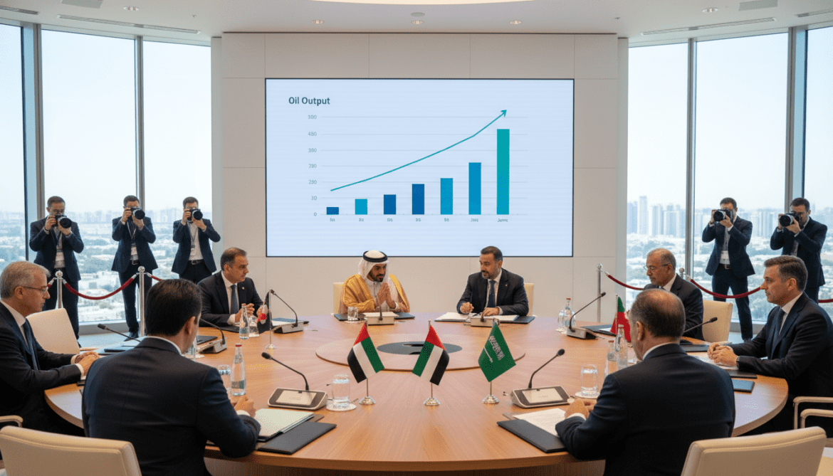 OPEC+ raises June oil output by 188,000 barrels daily after UAE exit