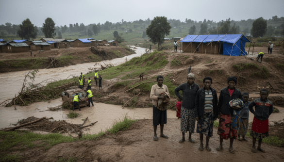 Kenya floods, landslides kill 18 and displace families amid heavy rains