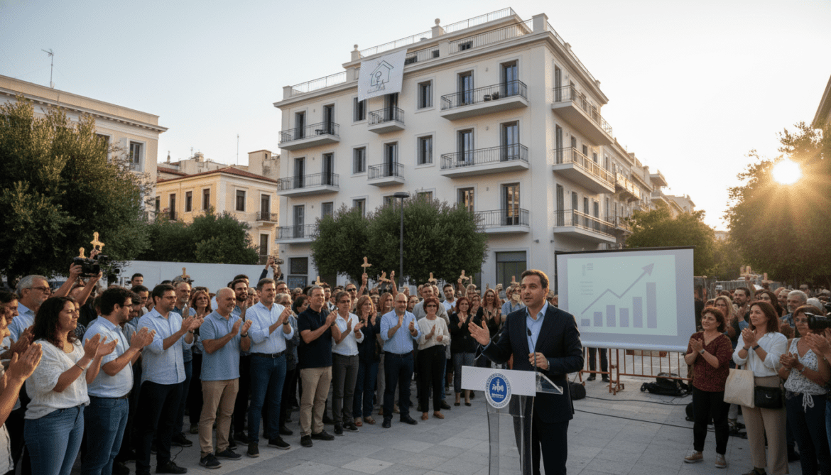 Athens property prices soar as mayor announces first social housing units