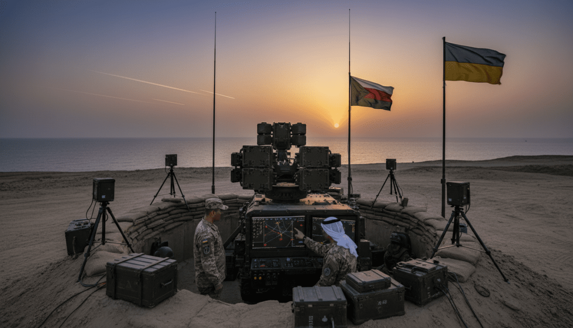 Ukrainian anti-drone systems bolster Gulf defenses against Iranian Shahed swarm