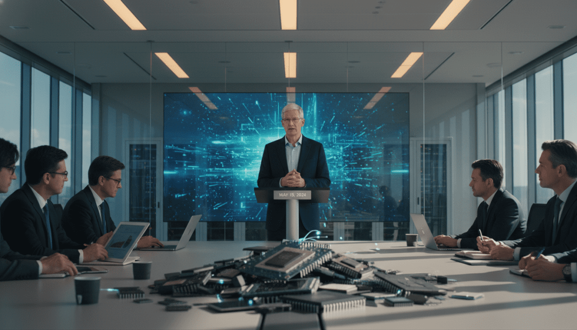 Apple warns chip shortages slow growth as AI data center demand surges
