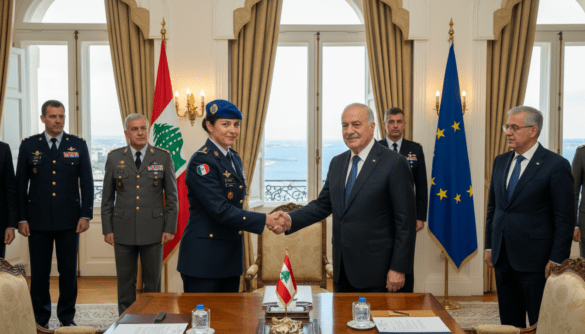 Lebanon president welcomes French and European military presence after UNIFIL withdrawal