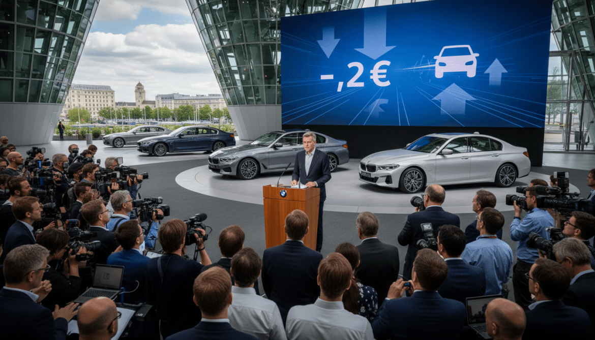 BMW posts €1.67bn Q1 profit drop as EV orders surge