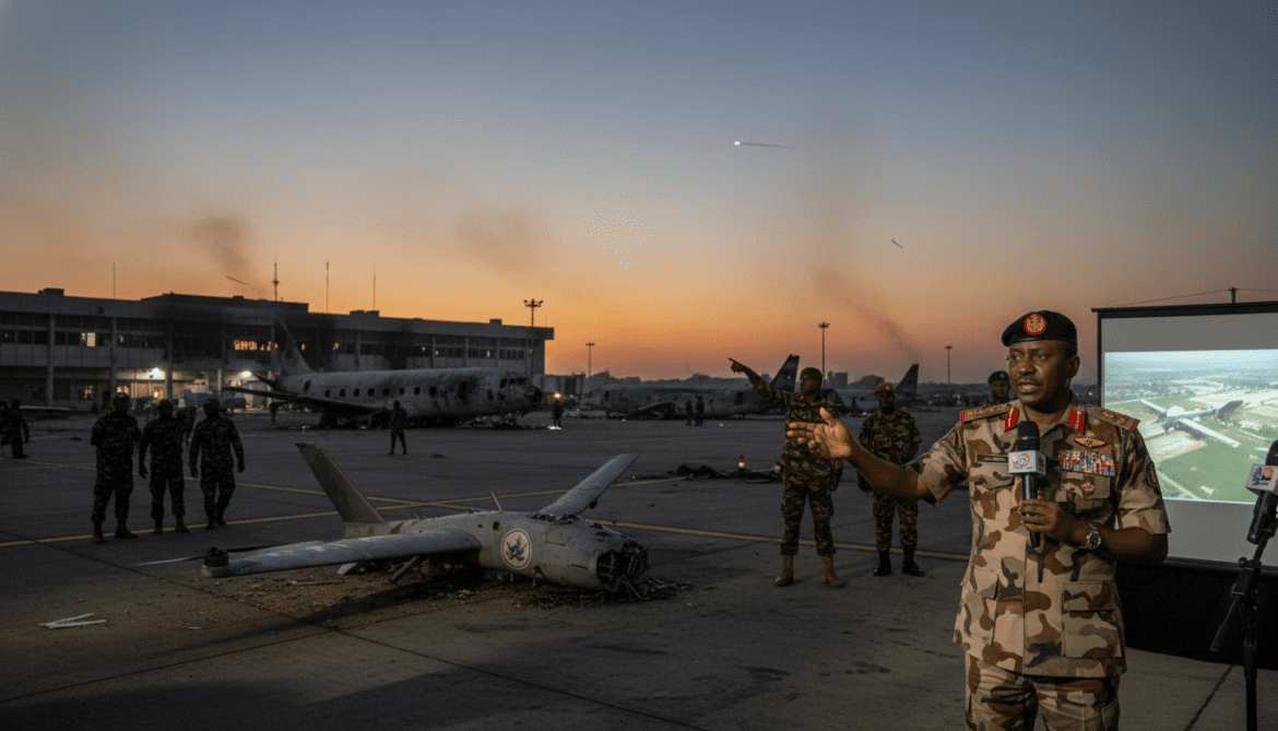 Sudan Accuses Ethiopia and UAE of Drone Attacks on Khartoum Airport