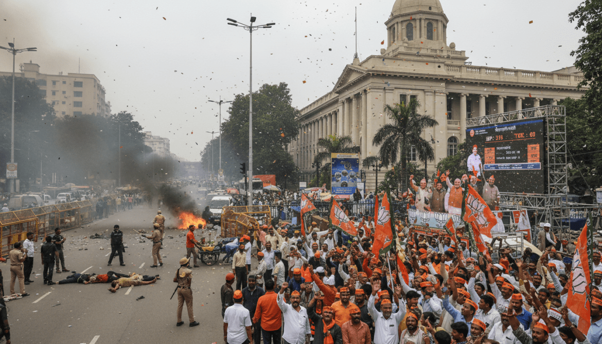 BJP captures West Bengal in historic victory as clashes kill four