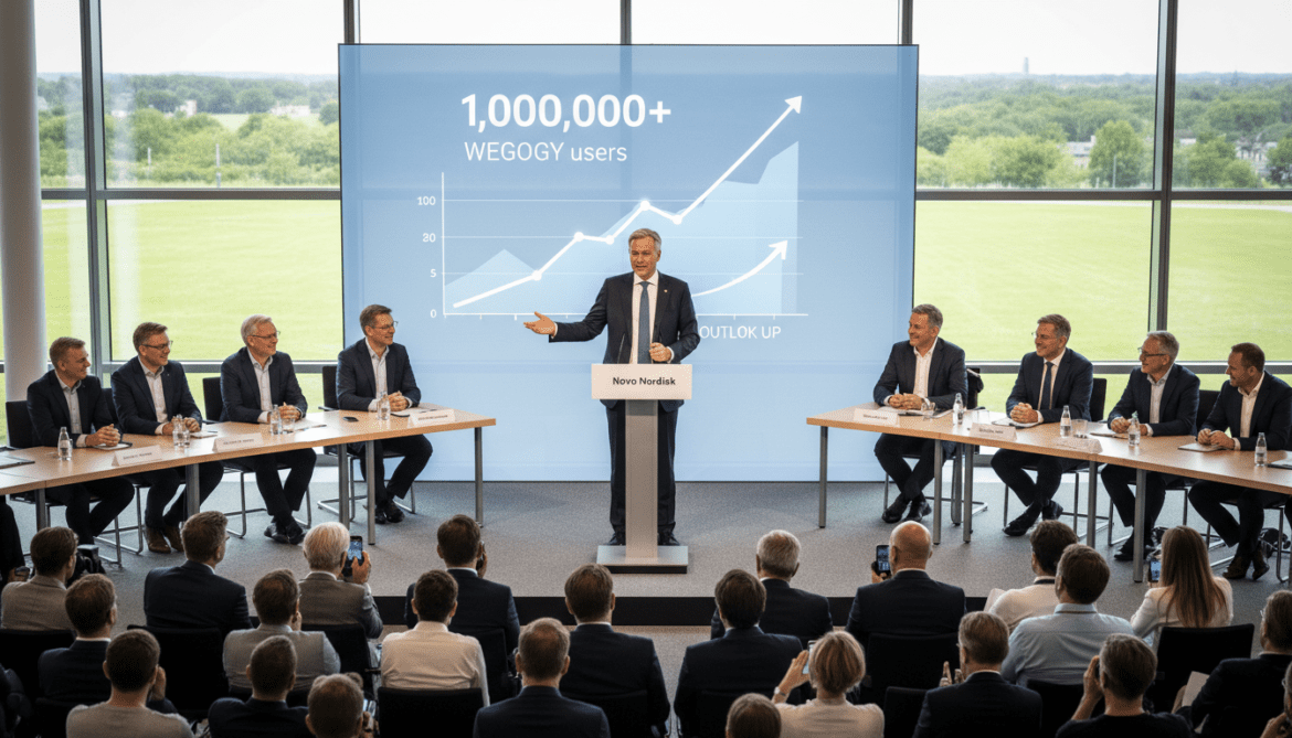 Novo Nordisk announces Wegovy pill tops one million users and raises outlook