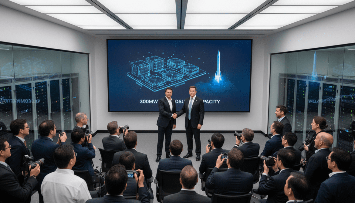 Anthropic secures 300MW SpaceX Colossus computing capacity amid rapid growth