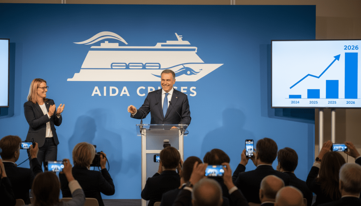 Aida Cruises forecasts stronger 2026 growth as cabins sell out