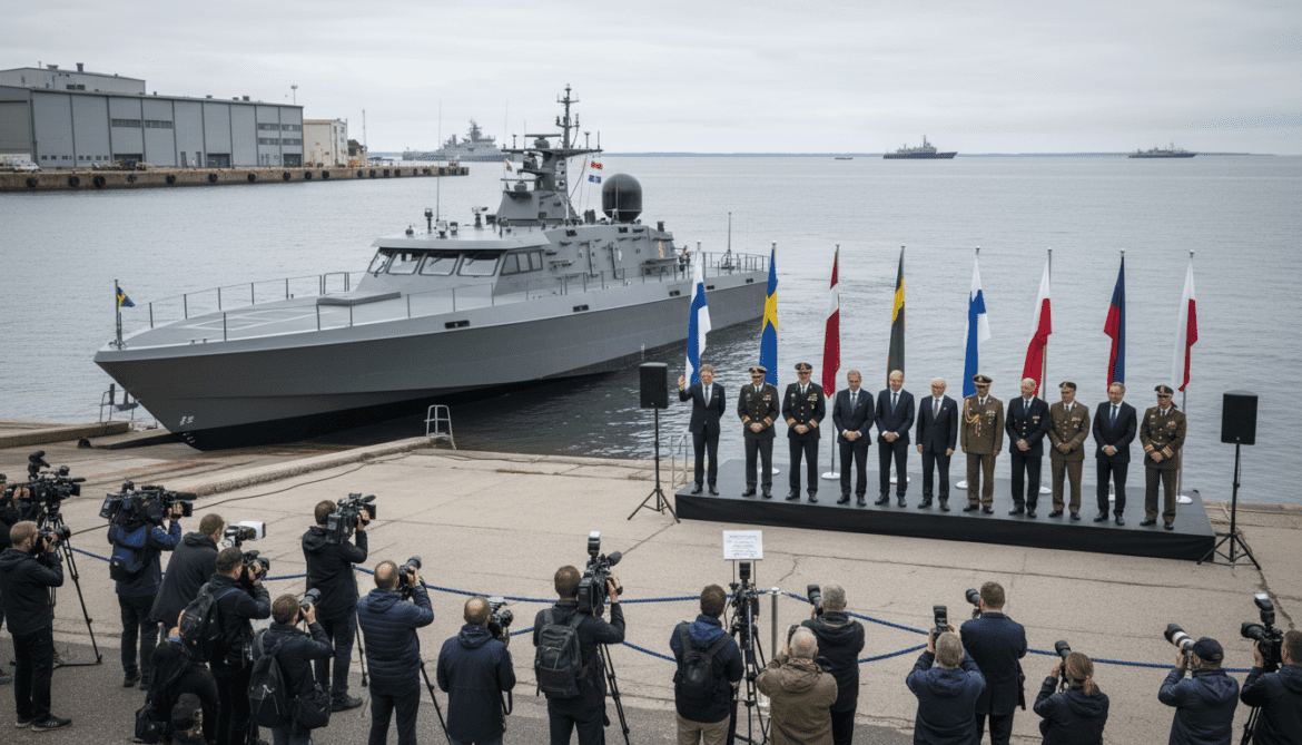 Stark Defence unveils Vanta 6 drone boat to patrol Baltic Sea