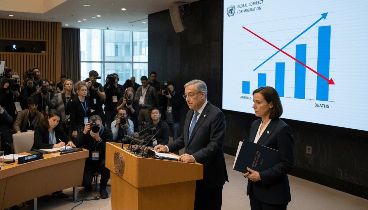 Global Compact for Migration reveals rising deaths despite falling arrivals