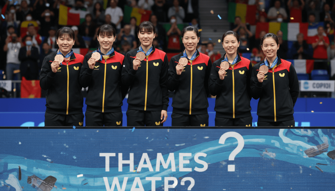 German women's table tennis team secures World Team bronze, questions Thames water