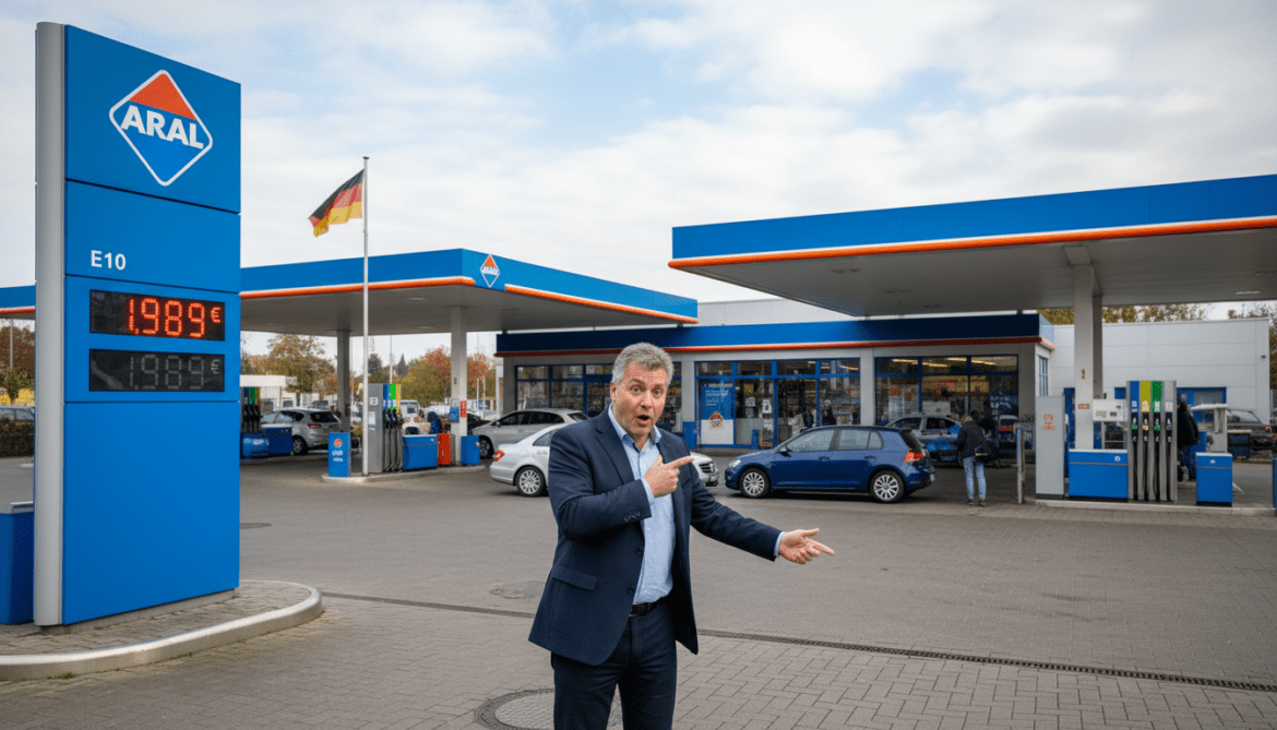 German fuel prices fall to two-month low as E10 drops below €1.99