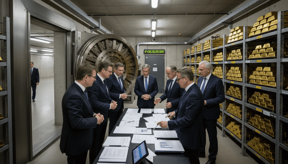 German gold reserves could unlock €438 billion to plug budget gap