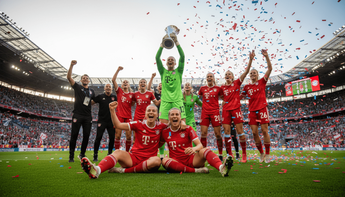 Bayern Munich Women clinch fourth straight title as Eintracht Frankfurt falter