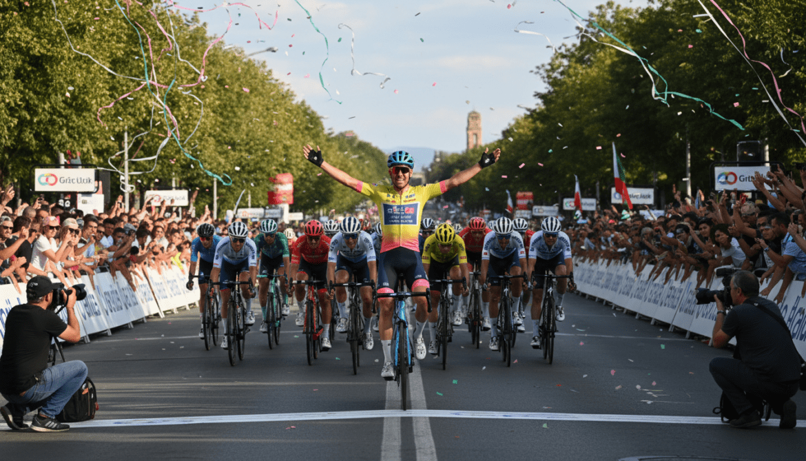 Paul Magnier wins Giro d'Italia Stage 3 sprint in Bulgaria