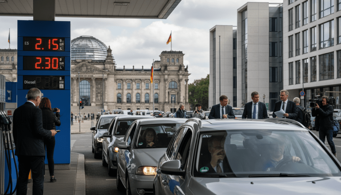 Fuel prices leave Germany on edge as taskforce considers further aid