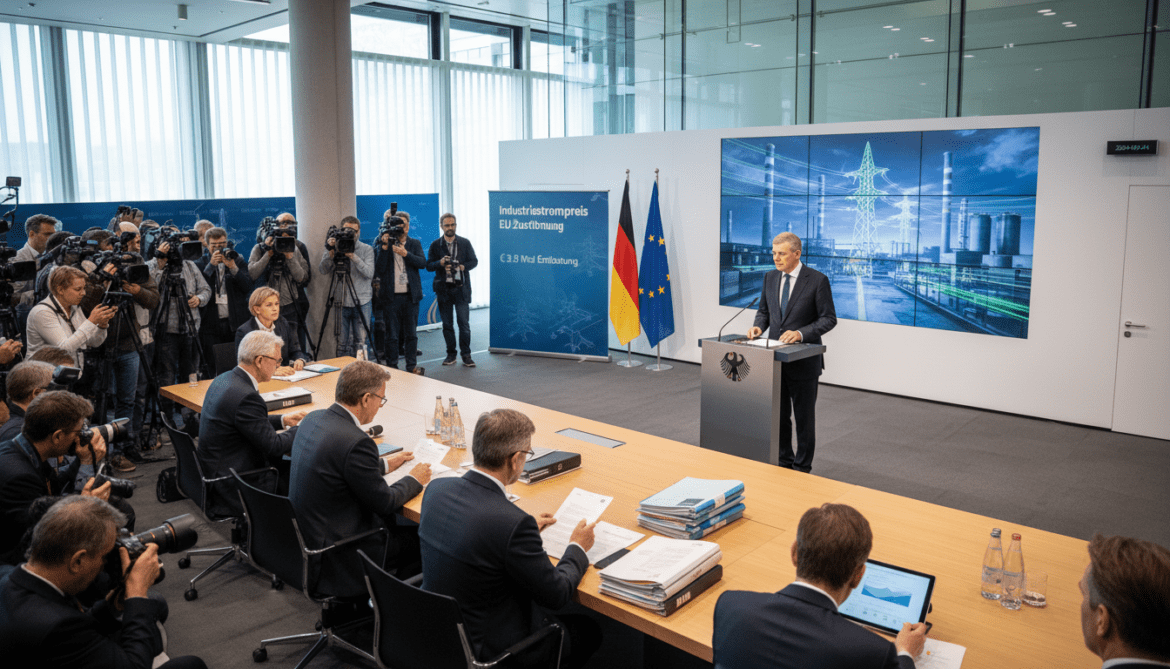 Germany launches industrial electricity price after EU approval, offers €3.8bn relief