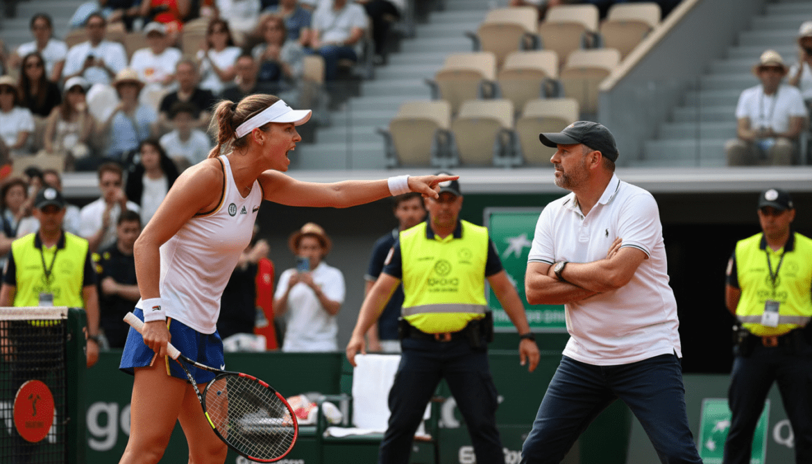 Laura Siegemund confronts spectator over alleged betting harassment at Rome Masters
