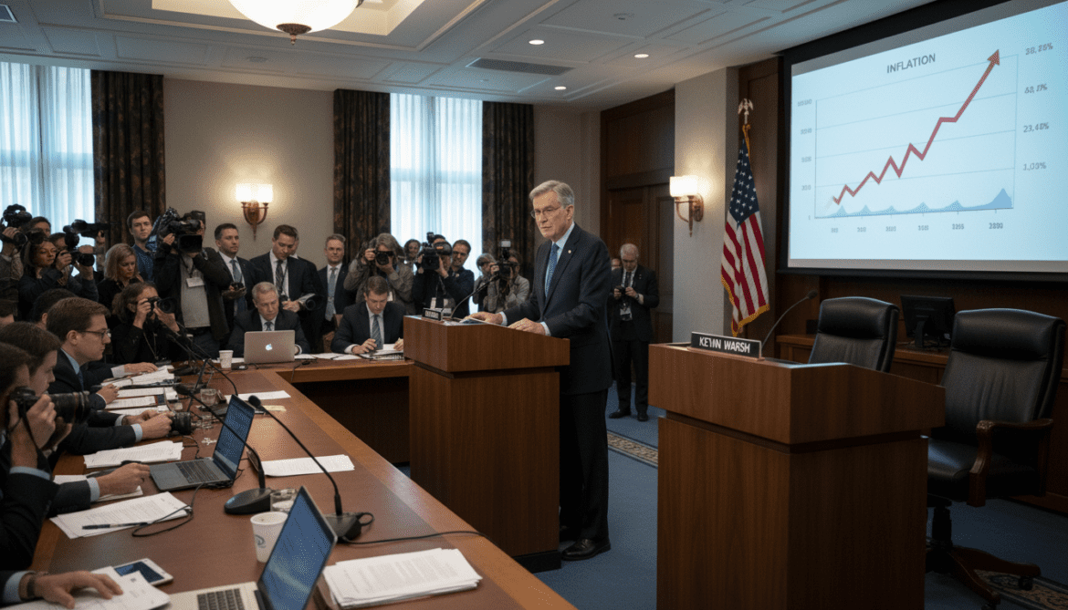 Federal Reserve Confronts Higher Inflation Ahead of Warsh Takeover