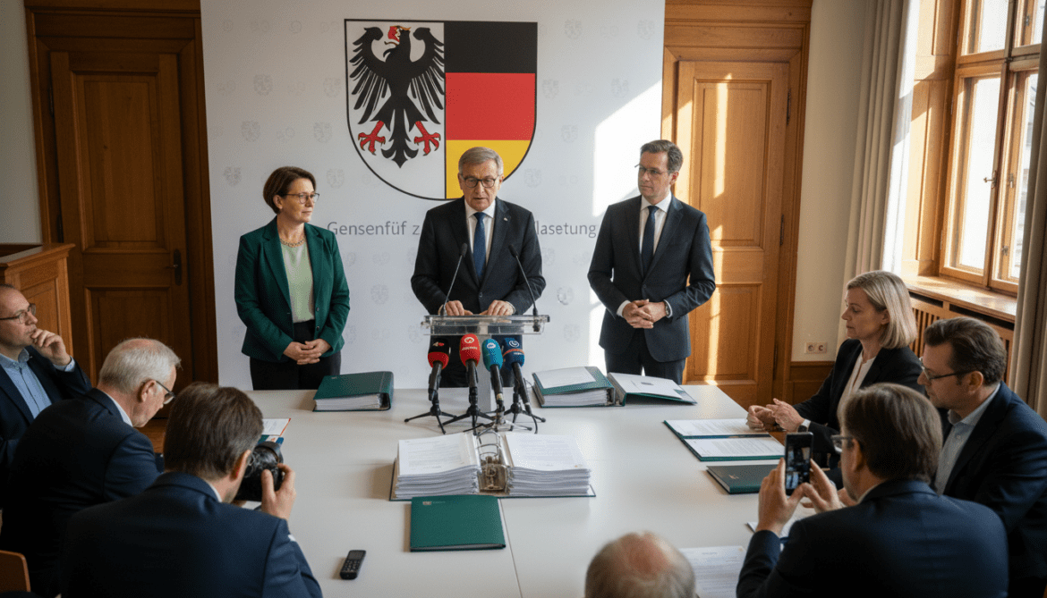 Baden-Württemberg coalition pledges efficiency law ending reporting duties by 2027
