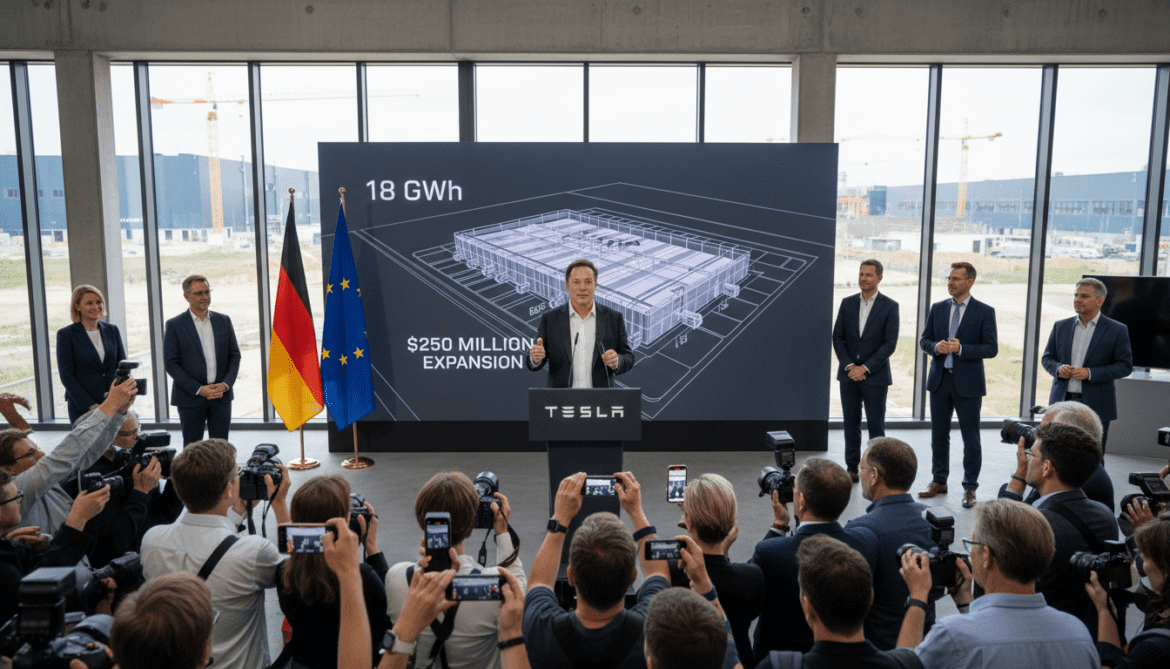 Tesla announces $250 million Grünheide expansion to boost battery cell output to 18 GWh