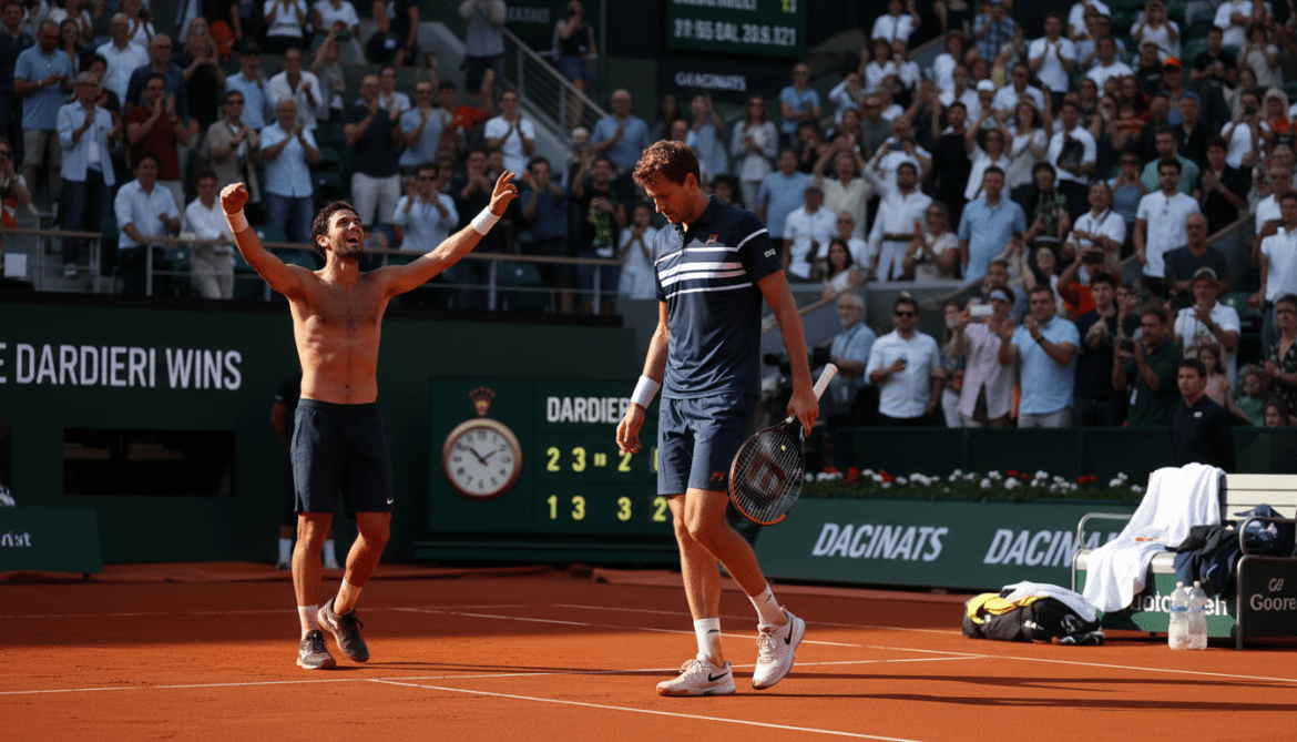 Alexander Zverev ousted in Rome by Darderi after wasting four match points