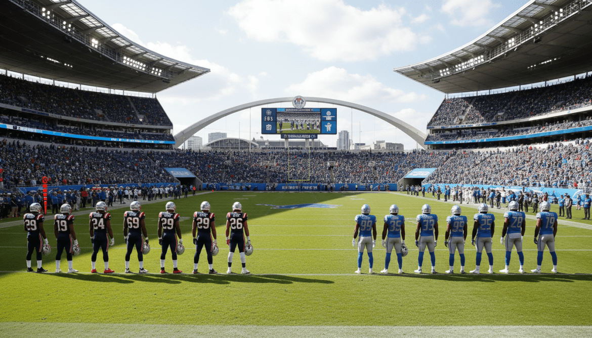 New England Patriots set to face Detroit Lions in Munich November 15
