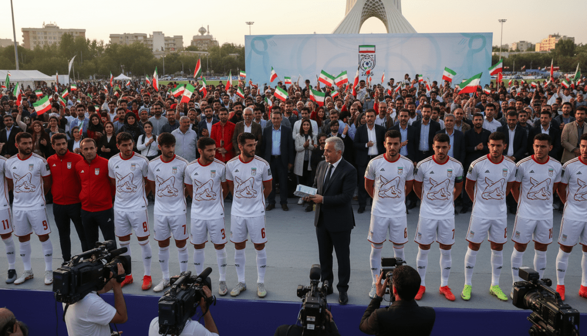 Iran World Cup 2026 kit unveiled amid visa concerns at Tehran sendoff