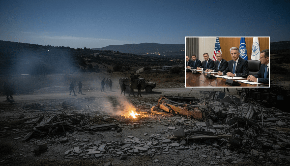 Israel says it struck Hezbollah in southern Lebanon ahead of US talks