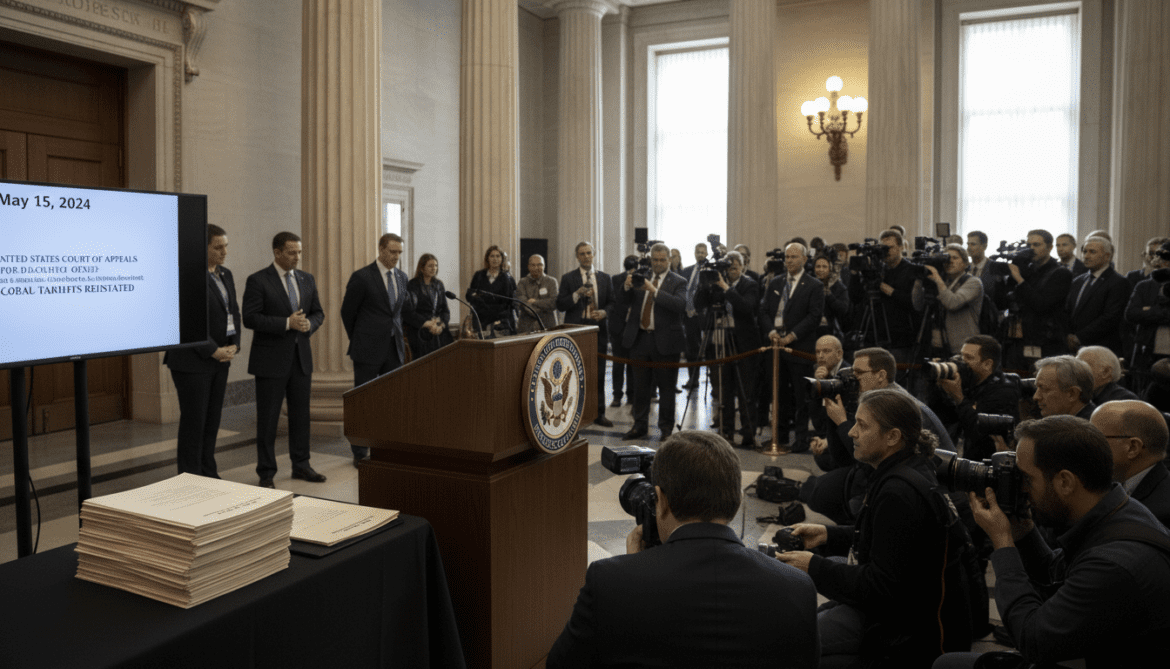 US Appeals Court Accepts Trump Administration Appeal and Reinstates 10% Global Tariffs